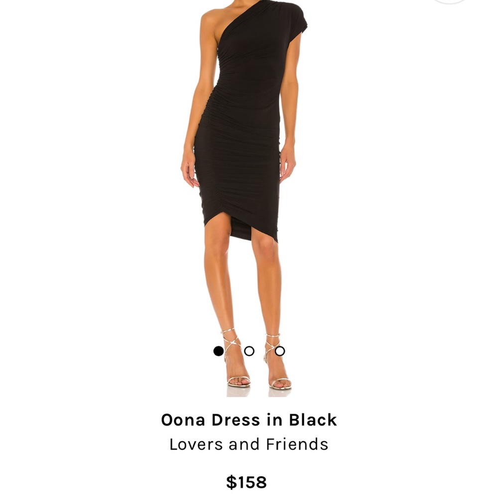 Revolve Oona Dress in Black XS
